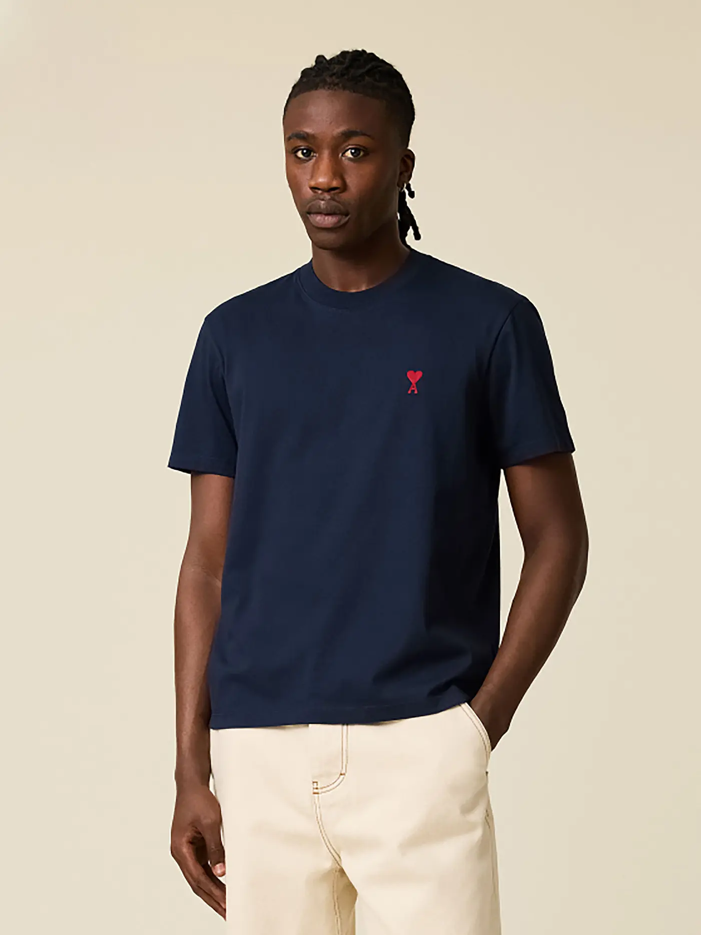 AMI PARIS | T-Shirt CLASSIC | blau